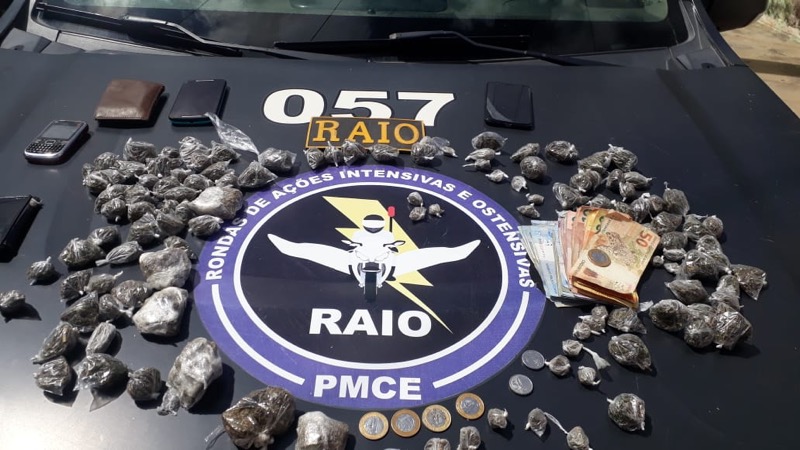 Mais drogas são tiradas de circulação pelo BPRAIO em Brejo Santo-CE