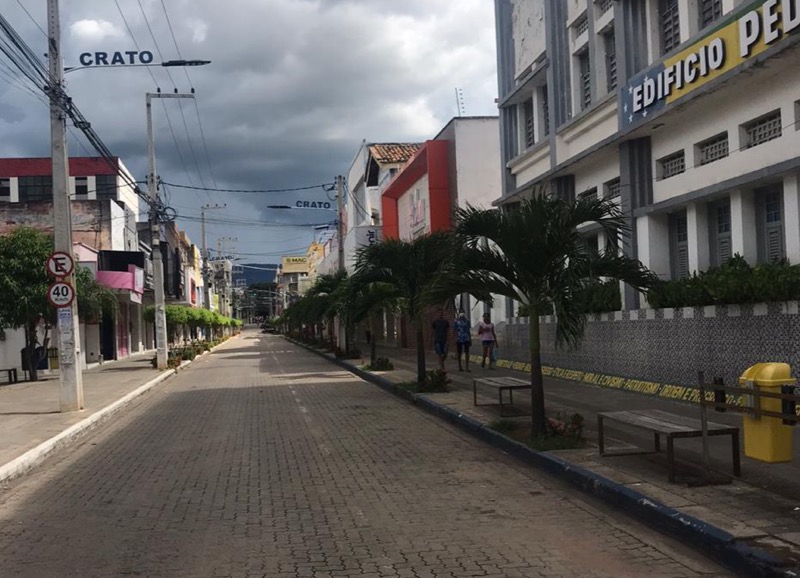 Crato prorroga prazo de isolamento social e continua fase de transição do Plano de Retomada das atividades econômicas