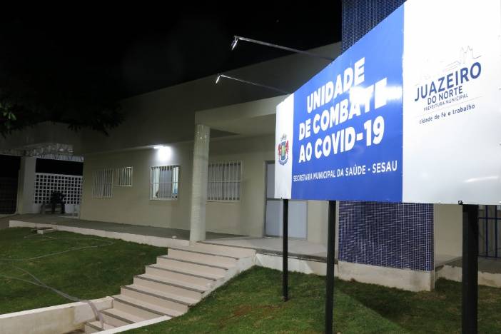 Unidade de combate à Covid-19 é inaugurada no bairro Lagoa Seca em Juazeiro do Norte