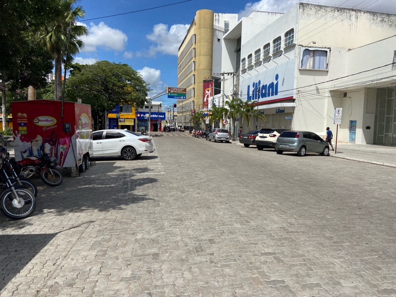 Lockdown reduz movimento nas ruas de Juazeiro do Norte em 20%, aponta Demutran