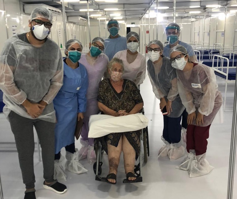 100 vidas recuperadas no Hospital de Campanha e Unidade de Combate ao Covid -19 em Juazeiro do Norte