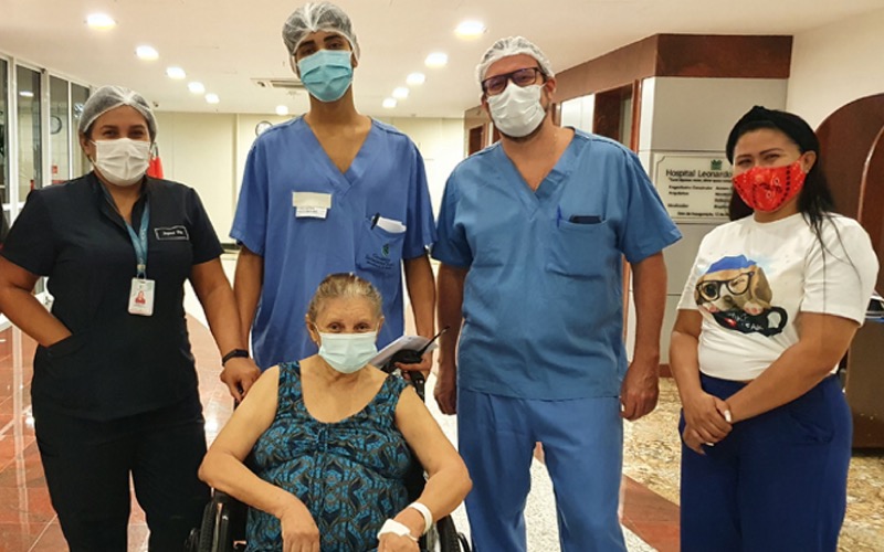 Hospital Leonardo Da Vinci tem 1.001 pacientes recuperados de Covid-19