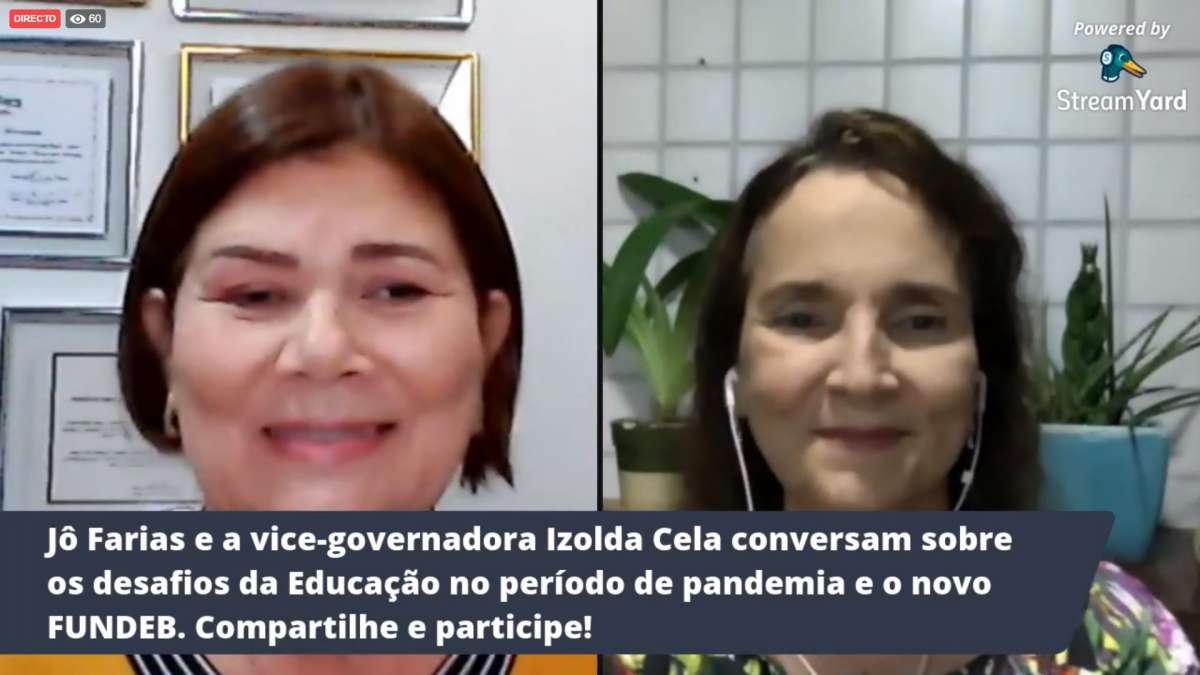 Izolda Cela: “Precisamos estar mobilizados e atentos até que o Fundeb seja sancionado”