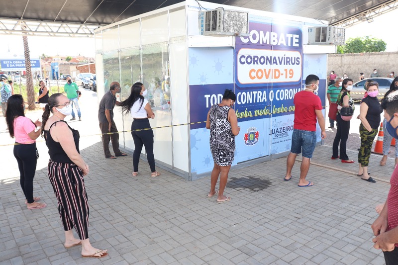 Juazeiro do Norte registra 219 novos casos confirmados de Covid-19 nas últimas 24 horas