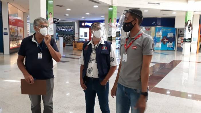 Vigilância Sanitária de Juazeiro do Norte inspeciona reabertura dos shoppings