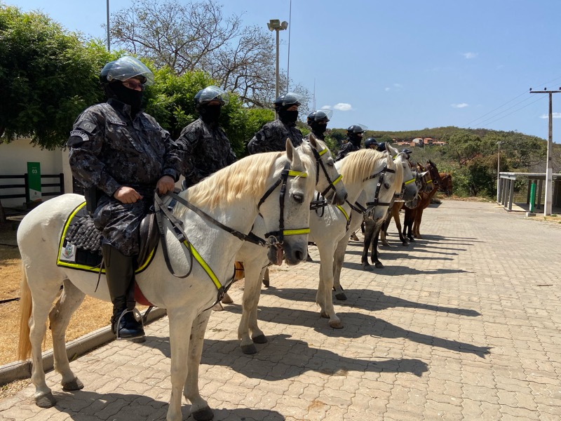Cariri inaugura Cavalaria da PM, a primeira do interior