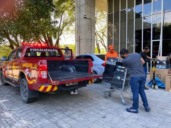 Corpo de Bombeiros e Tribunal da Justiça articulam doação de equipamentos à corporação