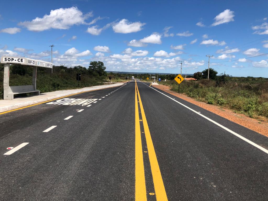Restauração  de rodovia no Cariri facilita conexão com Pernambuco