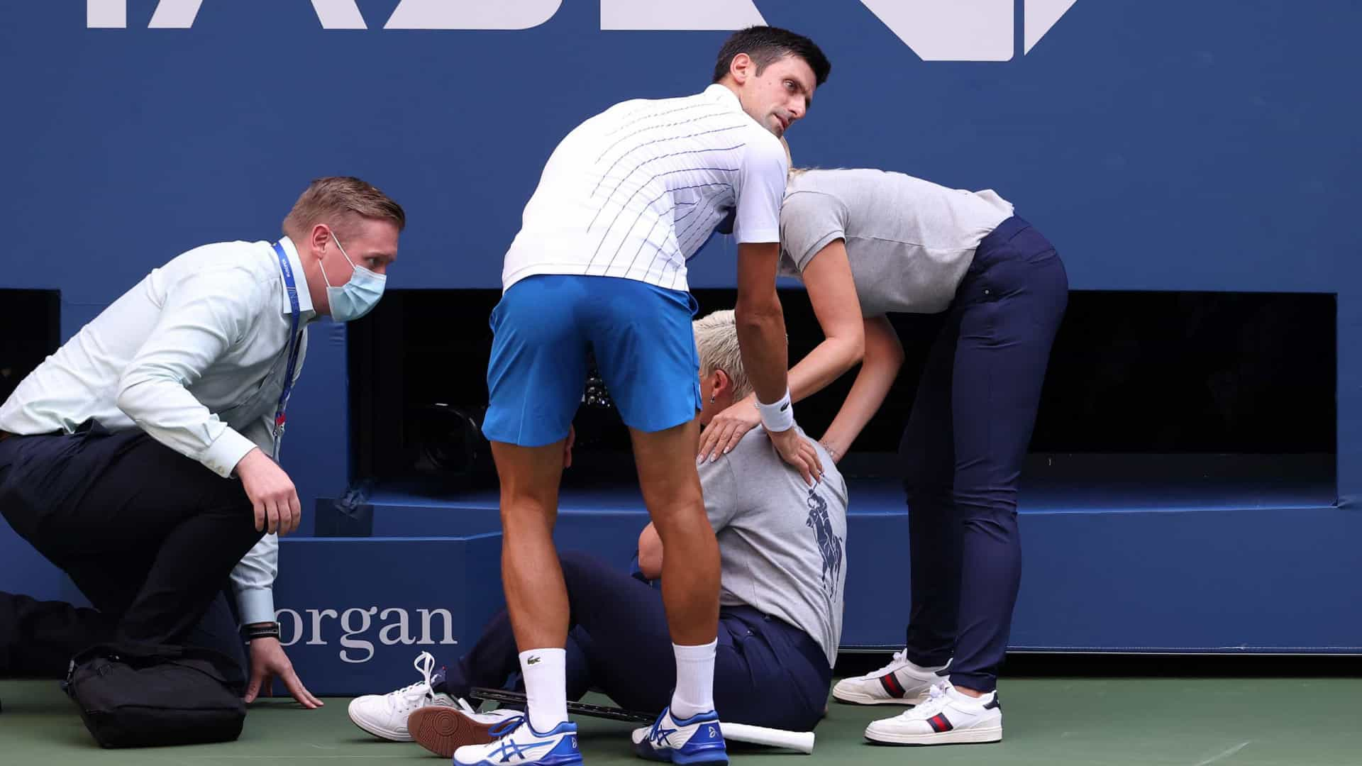 Terminou o US Open e há imagens que ficarão para a história