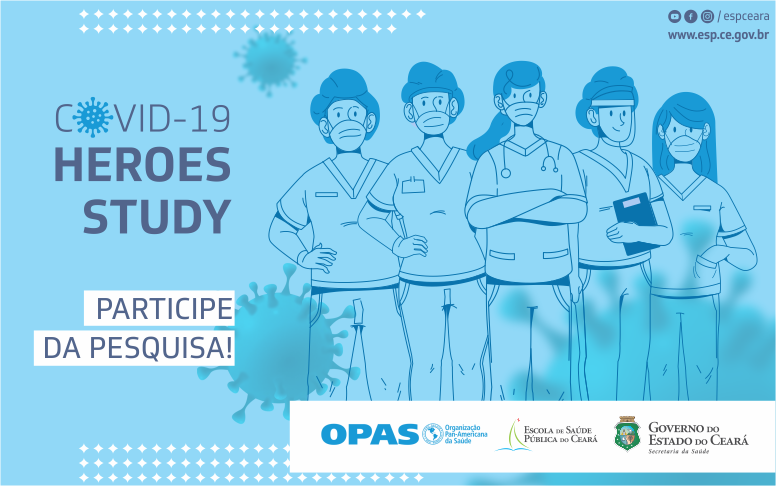Ceará participa de pesquisa internacional sobre impactos da pandemia na saúde mental de trabalhadores da saúde