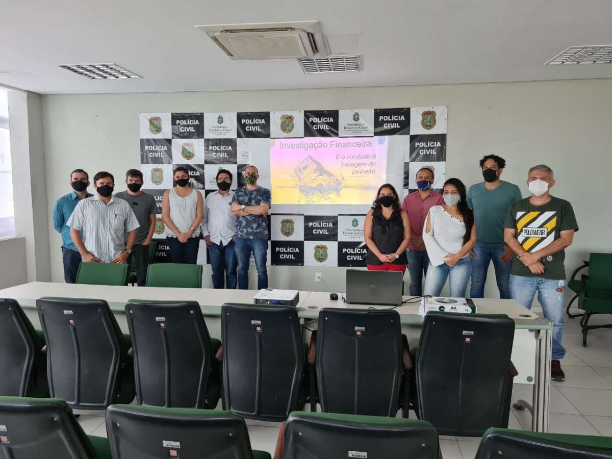 Policiais civis participam de Curso de Investigação de Crime de Lavagem de Dinheiro