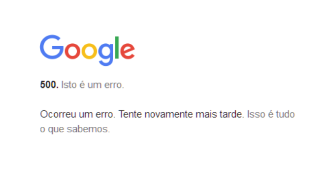 Google enfrenta instabilidade e usuários reclamam nas redes sociais