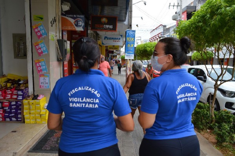 Vigilância Sanitária de Crato retoma ação educativa sobre os cuidados contra o coronavírus