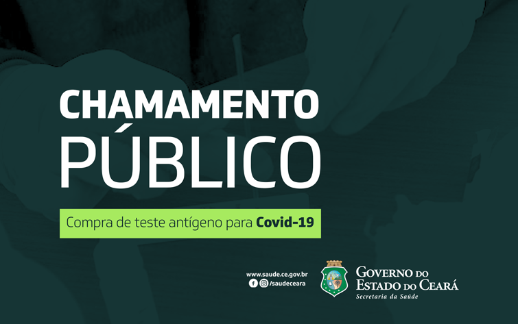 Sesa abre edital para compra de teste de antígeno para Covid-19