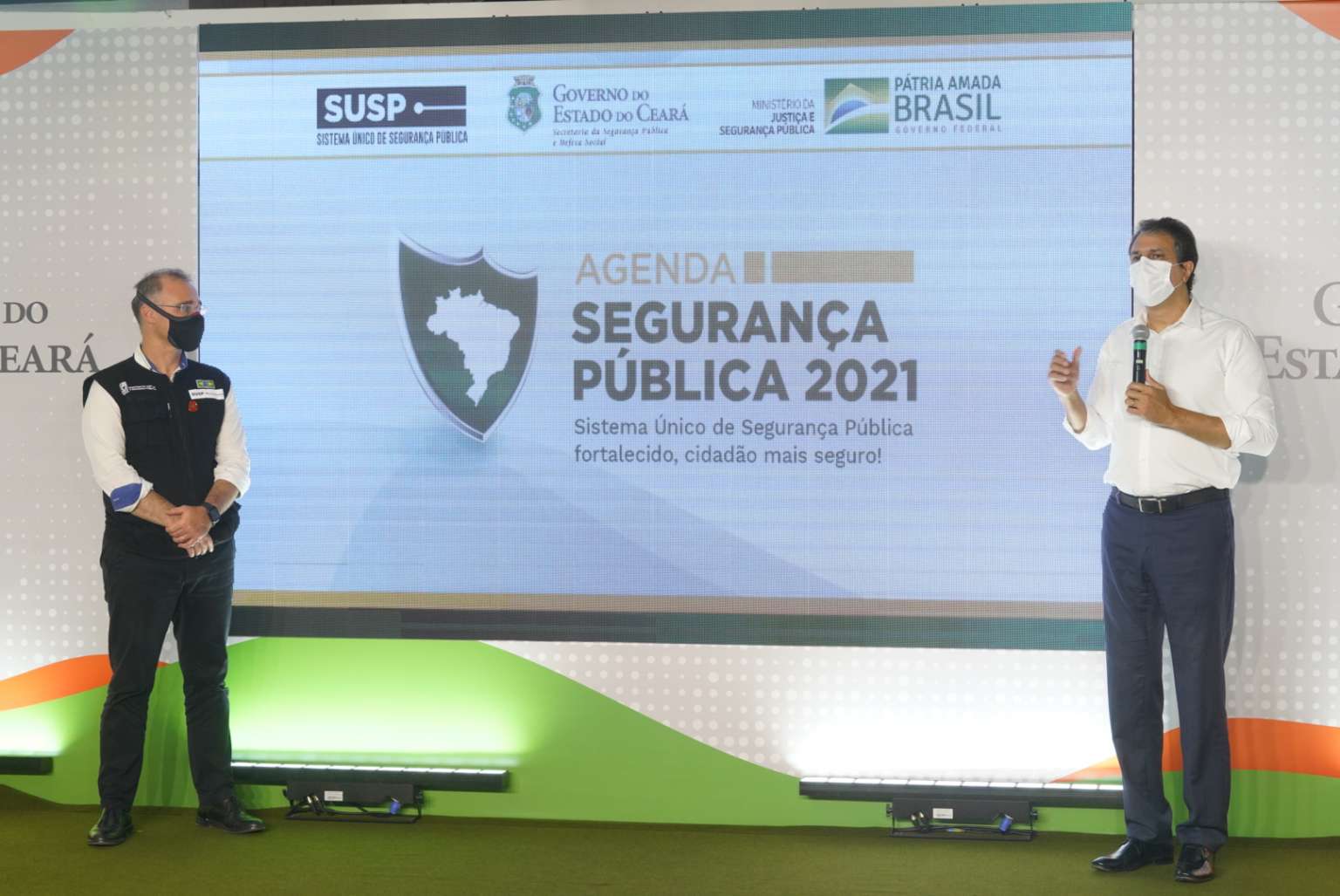 Governo do Ceara e Ministério da Justiça realizam agenda integrada em segurança pública