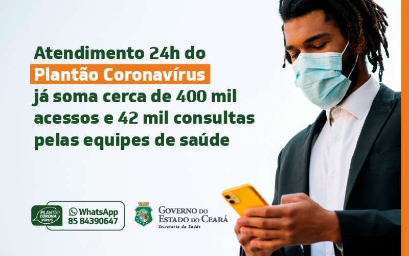 Plantão Coronavírus é importante ferramenta no combate à Covid-19 e na assistência à saúde