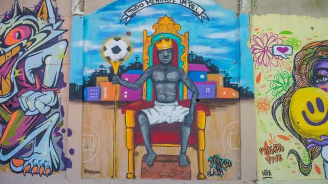 Projeto valoriza Morro dos Prazeres por meio da arte urbana