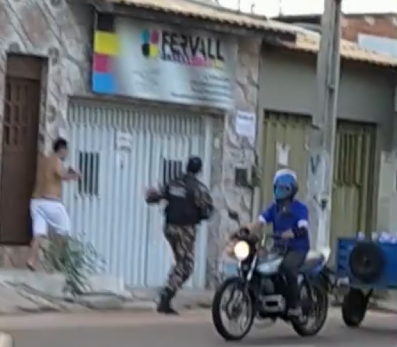 Homem furta celular de motel e é perseguido pelas ruas de Juazeiro do Norte