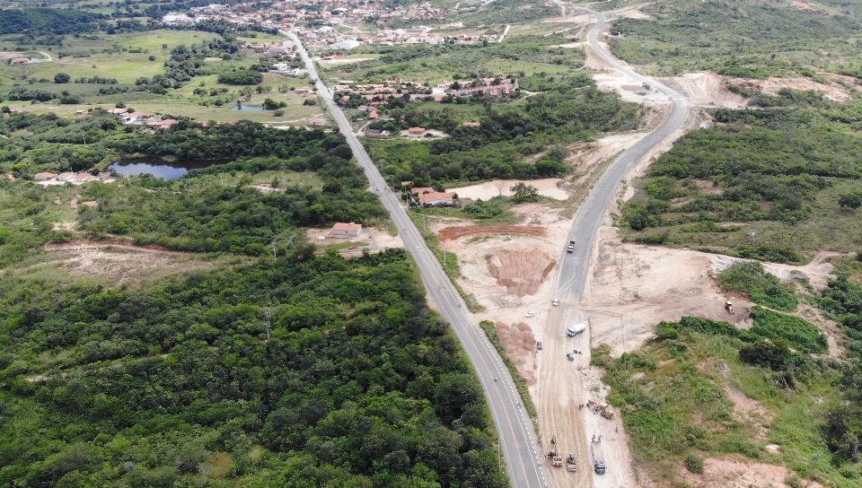 Contorno de Farias Brito chega a 95% de execução física