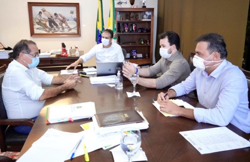 Em maratona de reuniões, Camilo e Fernando Santana se reúnem com nove prefeitos do Cariri