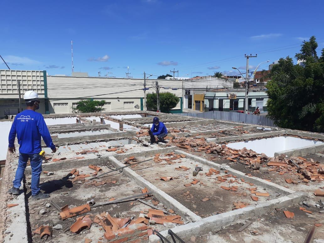 Após um ano paralisada, reforma do Hospital Maria Amélia é retomada em Juazeiro do Norte