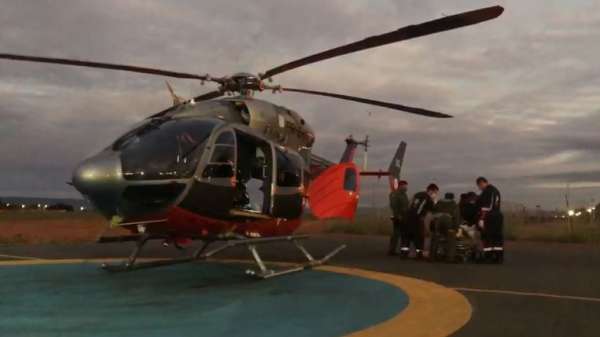 Tripulação da Ciopaer resgata vítimas de queda de cavalo e acidente de trânsito em Mauriti e Tauá