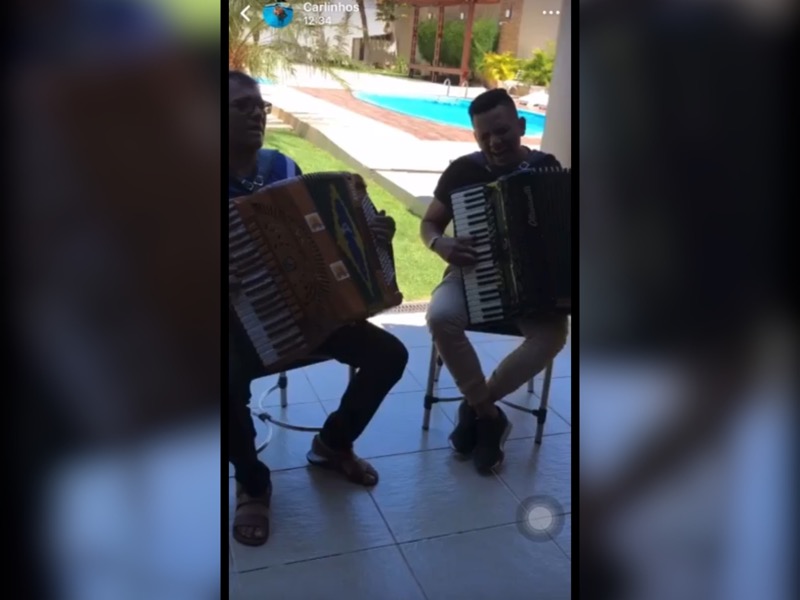 Potengi: em meio a lockdown, vereadora promove festa com Joãozinho do Exu