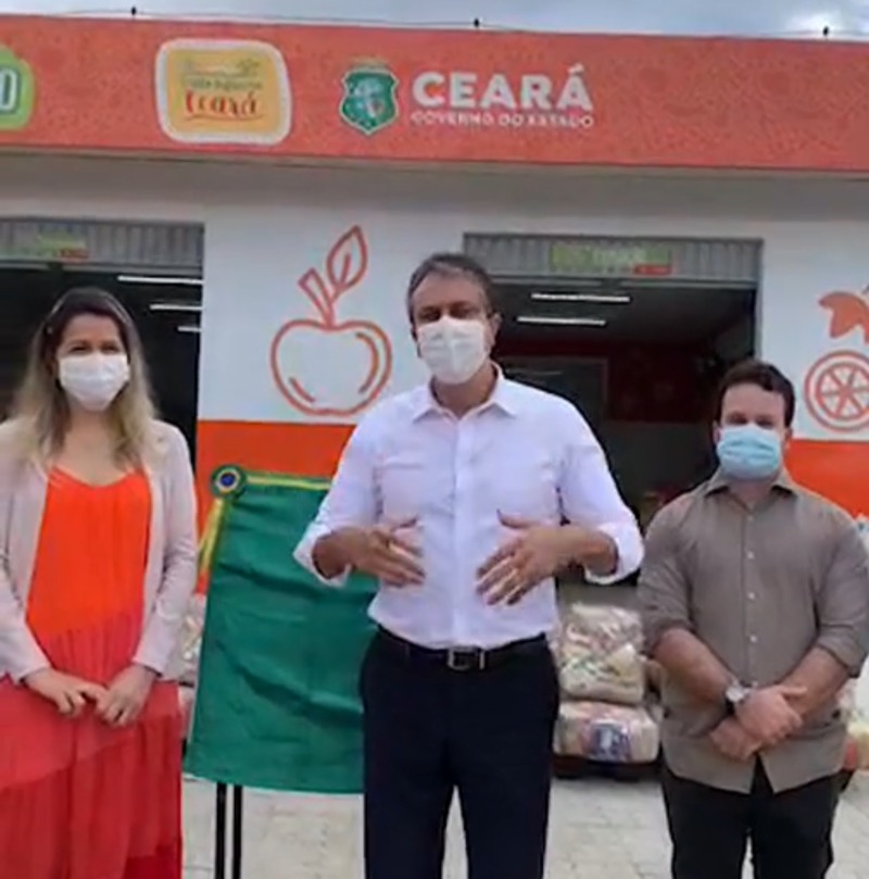Em visita a Barbalha, Camilo e Onélia inauguram fábrica do Mais Nutrição