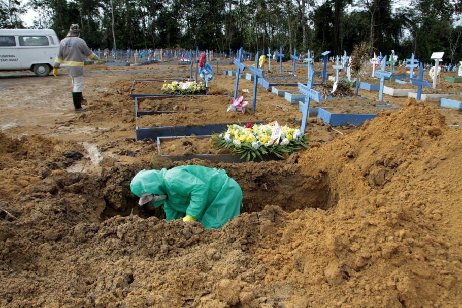 Brasil registra 2.997 mortes por covid e 95.367 novos casos em 24h