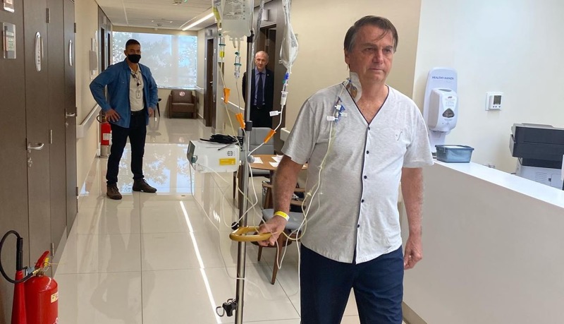 Presidente Jair Bolsonaro recebe alta médica
