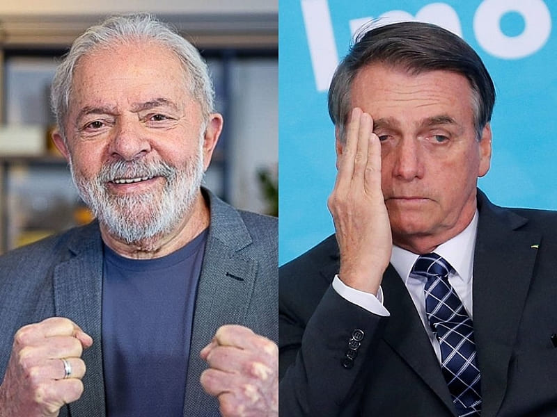 Datafolha: Lula segue à frente de Bolsonaro e, no 2º turno, tem 56% contra 31%