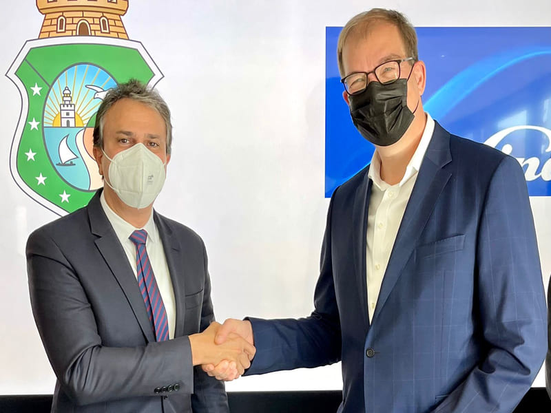 Governo do Ceará assina acordo com a Linde/White Martins para a produção de Hidrogênio Verde