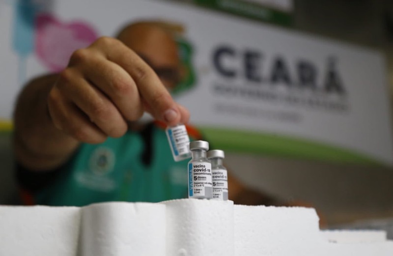 Ceará recebe mais de 180 mil doses da Pfizer nesta segunda-feira