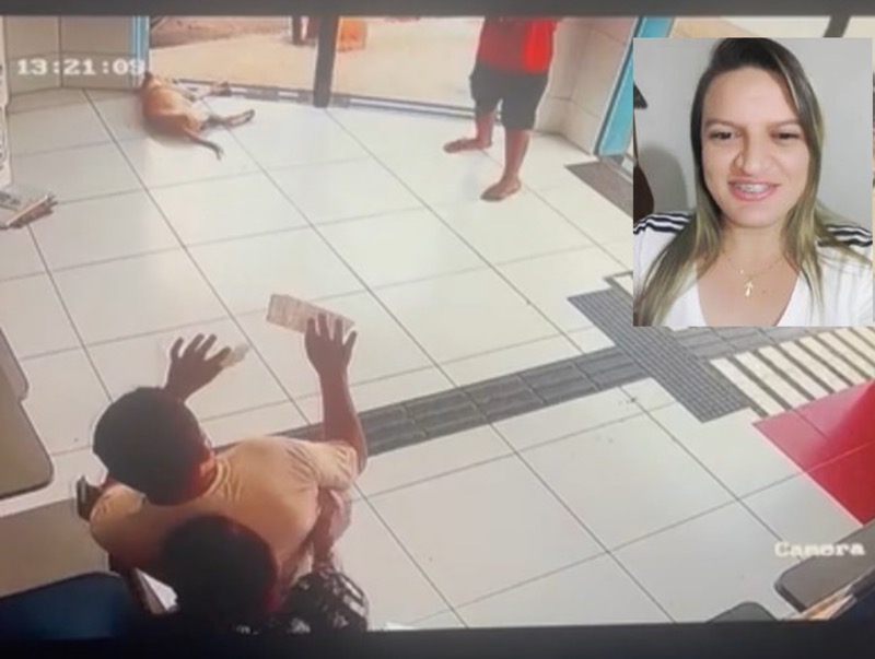 Homem mata mulher com tiro na cabeça dentro de lotérica em Barbalha