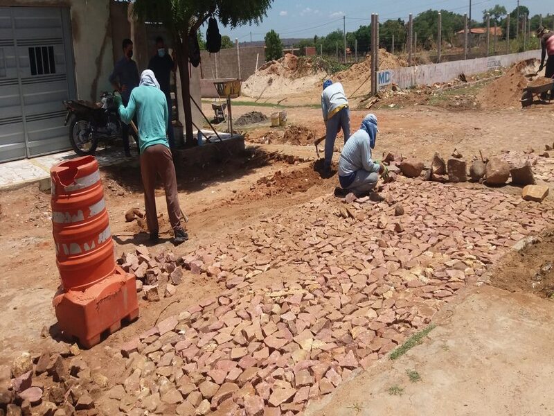 Em preparação ao Programa Sinalize, Barbalha requalifica ruas e avenidas no bairro Malvinas