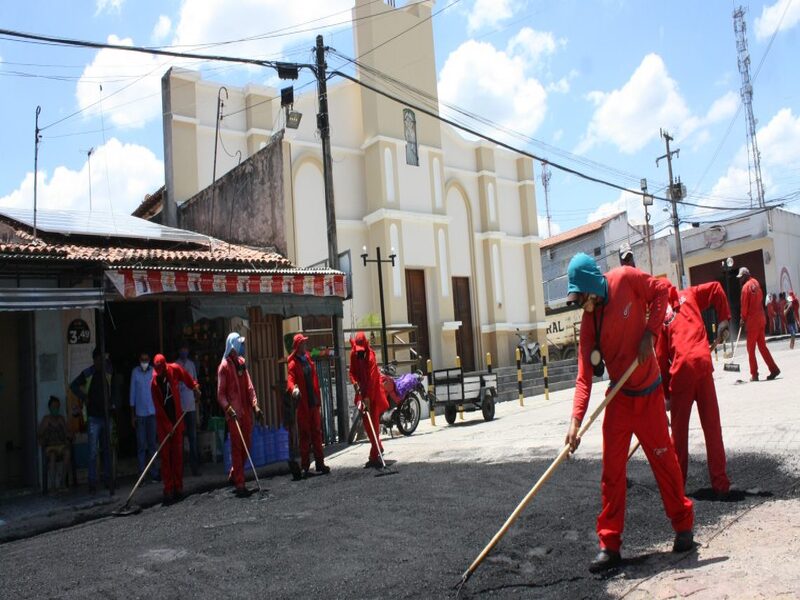 Programa Sinalize avança em Barbalha; Alto da Alegria terá 5.600 m² de pavimentação