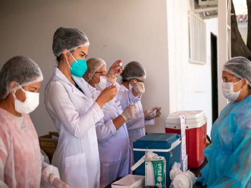 Juazeiro faz nova aplicação da 2ª dose das vacinas Coronavac e Pfizer neste sábado (20)