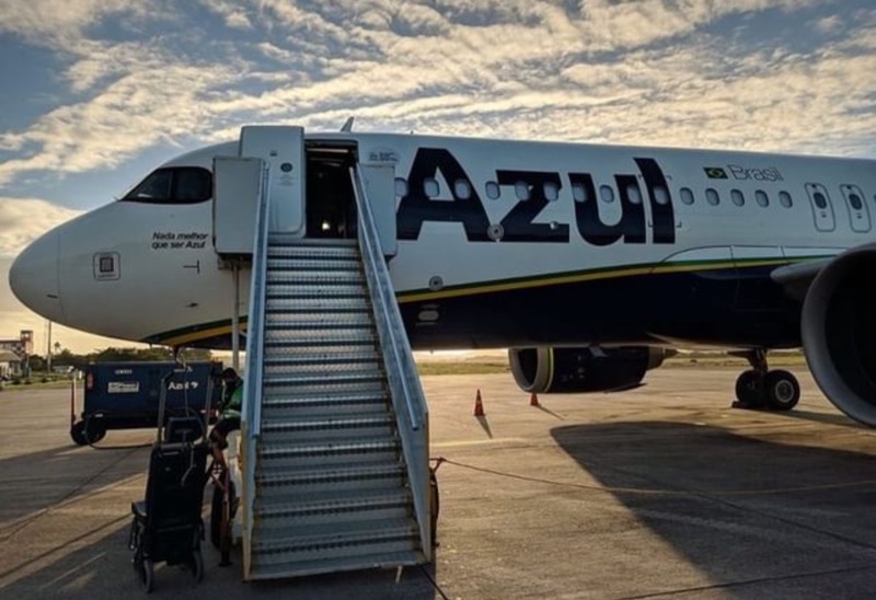 Azul amplia operação no Ceará e terá conexões diretas entre Juazeiro do Norte e Fortaleza
