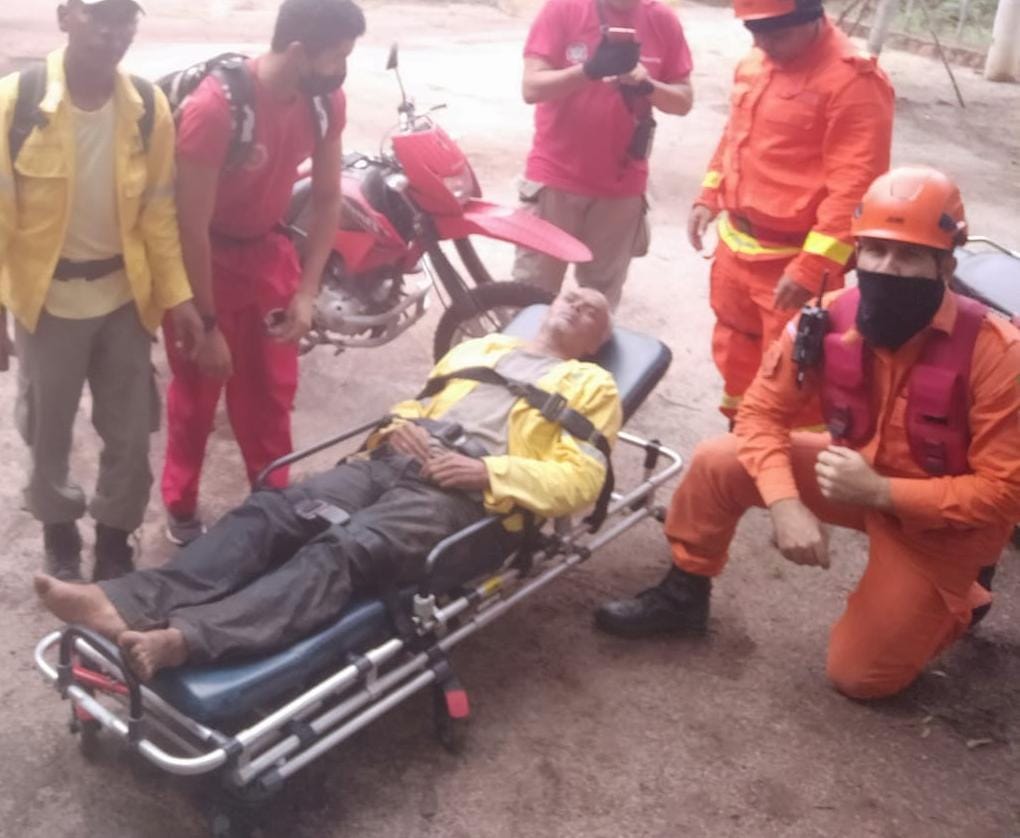 Corpo de Bombeiros e ICMBio encontram homem desaparecido há cinco dias no Crato