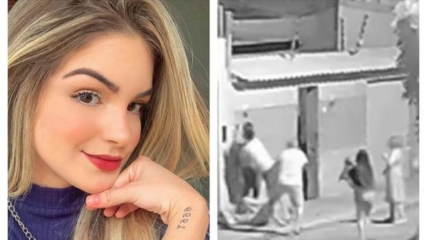 Influenciadora expõe vídeo em que aparece sendo agredida pelo ex-namorado