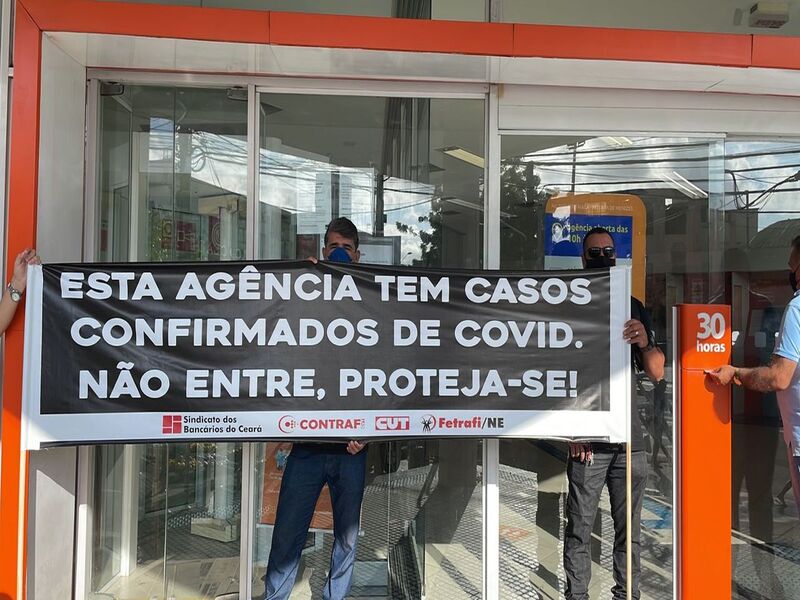 Ceará teve pelo menos 20 agências bancárias fechadas por casos de Covid em 2022
