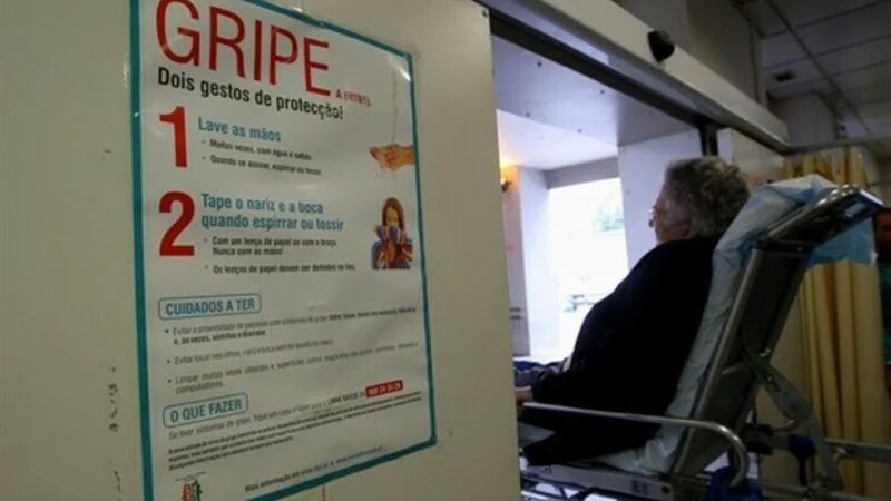 Casos de Síndrome Respiratória Grave sobem 135% em todo país