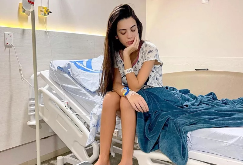 Influencer Victória Oliveira lamenta morte de segundo filho após parto prematuro: ‘Ele foi muito forte’