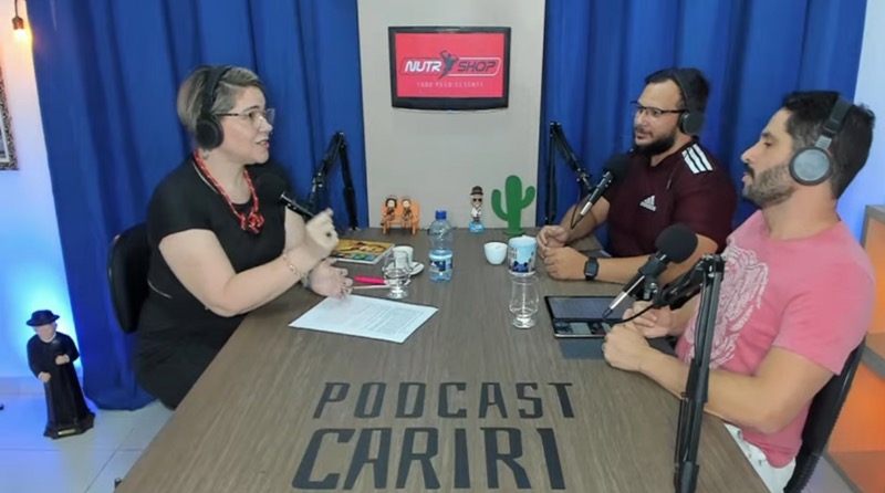 Confira ao vivo a Cerimonialista e Representante do Lar Bom Samaritano, Adriana Pinheiro, no Podcast Cariri