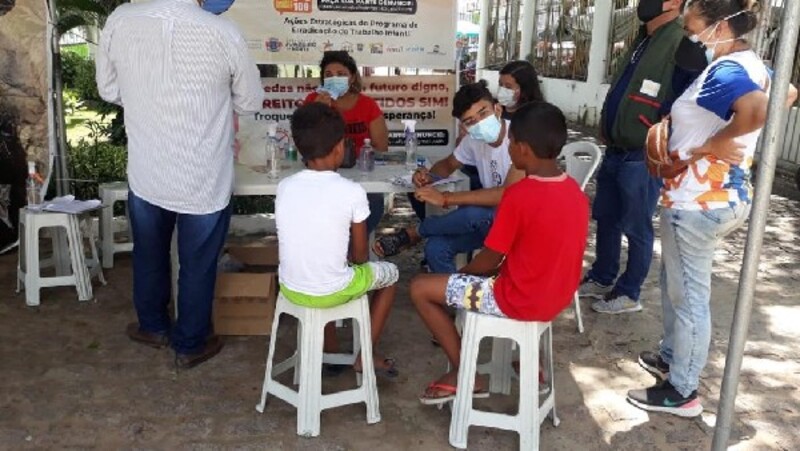 Juazeiro combate exploração do trabalho infantil na Romaria de Candeias