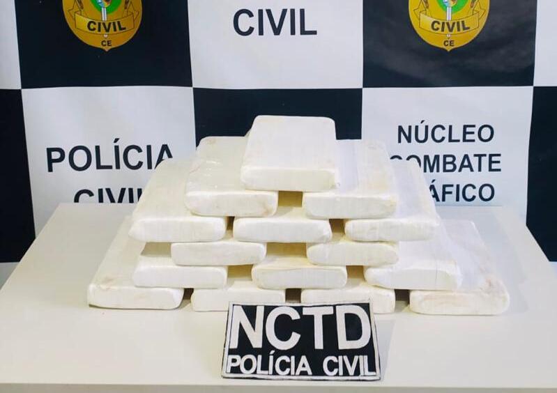 Mais de 17 quilos de cocaína são apreendidos pela Polícia Civil em ações distintas no Cariri