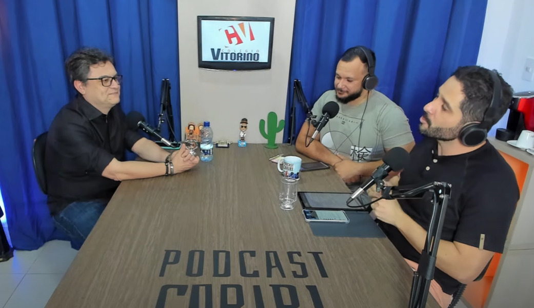 Confira ao vivo o radialista Marco Valério no Podcast Cariri