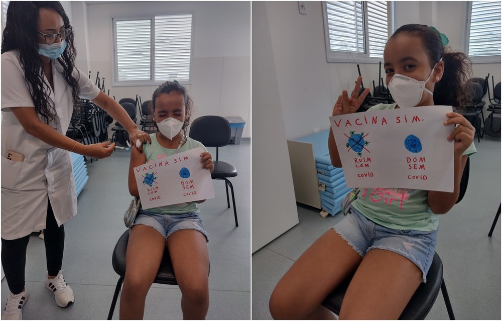Vacinação de crianças contra Covid-19: como autorizo meu filho a receber a vacina acompanhado de outra pessoa?