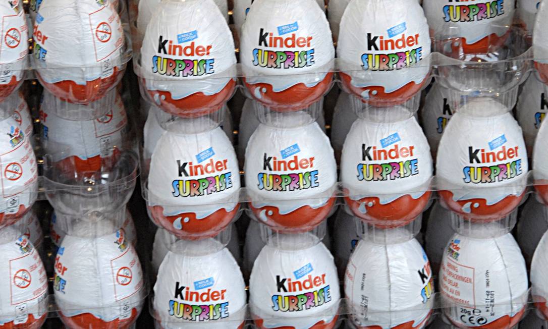 Ministério pede retirada do Kinder Ovo após casos de contaminação