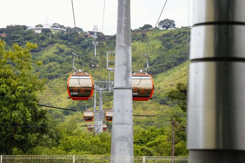 Teleférico do Horto de Juazeiro do Norte começa a operar de forma assistida de quarta a domingo